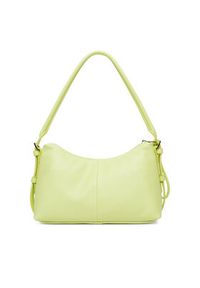 Tommy Jeans Torebka Metal Logo Shoulder Bag AW0AW18468 Zielony. Kolor: zielony. Materiał: skórzane #6