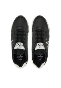 Calvin Klein Jeans Sneakersy YW0YW01616 Czarny. Kolor: czarny. Materiał: skóra #6