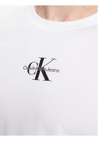 Calvin Klein Jeans T-Shirt J30J323483 Biały Regular Fit. Kolor: biały. Materiał: bawełna #3