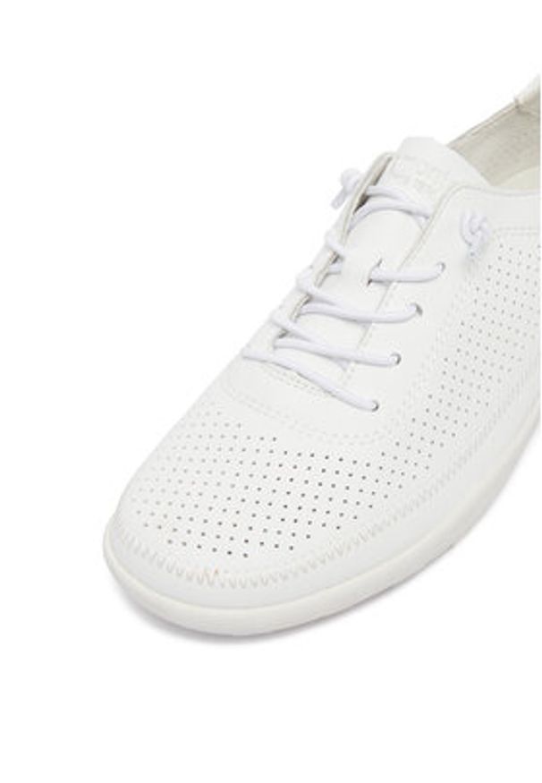 Remonte Sneakersy CEO-R3521-80 Biały. Kolor: biały. Materiał: syntetyk, skóra
