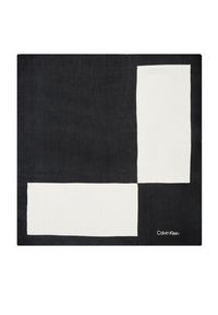 Calvin Klein Chusta Color Block K60K611741 Czarny. Kolor: czarny. Materiał: materiał #2