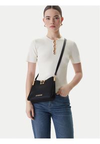Love Moschino - LOVE MOSCHINO Torebka JC4127PP1OLM0000 Czarny. Kolor: czarny. Materiał: skórzane #1