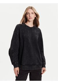 G-Star RAW - G-Star Raw Bluza Washed 3D D27738-D969 Czarny Oversize. Kolor: czarny. Materiał: bawełna