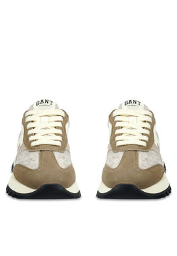 GANT - Gant Sneakersy 31538985 Beżowy. Kolor: beżowy. Materiał: zamsz, skóra