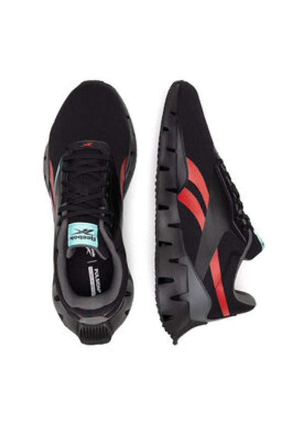 Reebok Buty do biegania ZIG DYNAMICA STR 100209978 Czarny. Kolor: czarny. Materiał: materiał