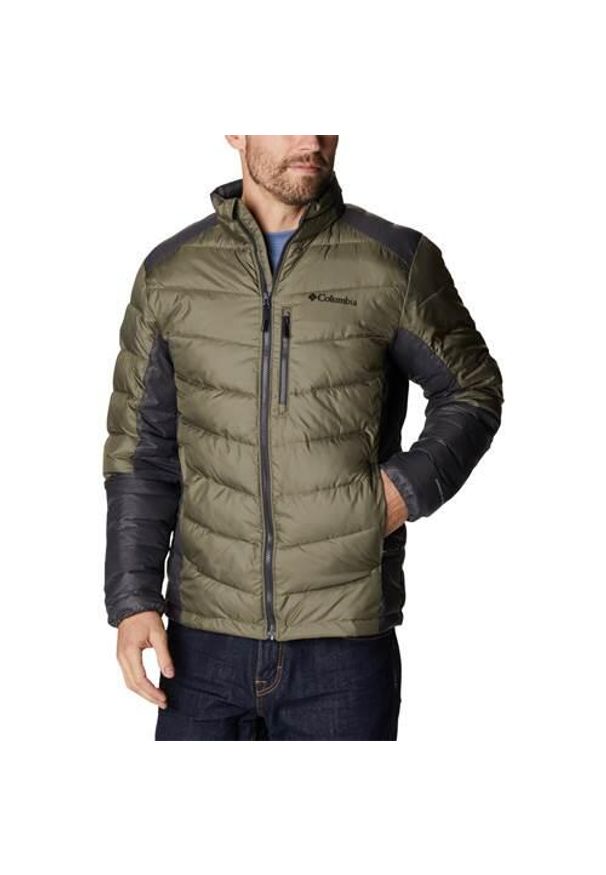 columbia - Kurtka uniwersalna męska Columbia Labyrinth Loop Jacket. Kolor: zielony. Materiał: syntetyk. Sport: turystyka piesza