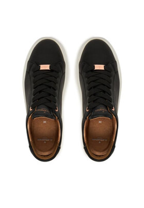 Alexander Smith Sneakersy London ALBCLHW-8009-BLK Czarny. Kolor: czarny. Materiał: skóra