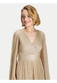 Swing Sukienka wieczorowa 5AK09700 Złoty Regular Fit. Kolor: złoty. Materiał: syntetyk. Styl: wizytowy #3