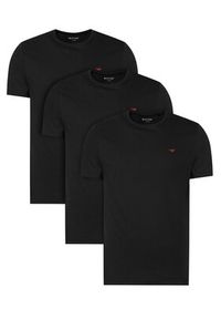 Mustang Komplet t-shirtów 1017076 Czarny Regular Fit. Kolor: czarny. Materiał: bawełna #2