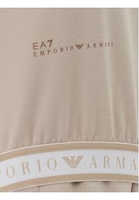 EA7 Emporio Armani Bluza 7W000277 AF12501 U6155 Beżowy Regular Fit. Kolor: beżowy. Materiał: syntetyk #4