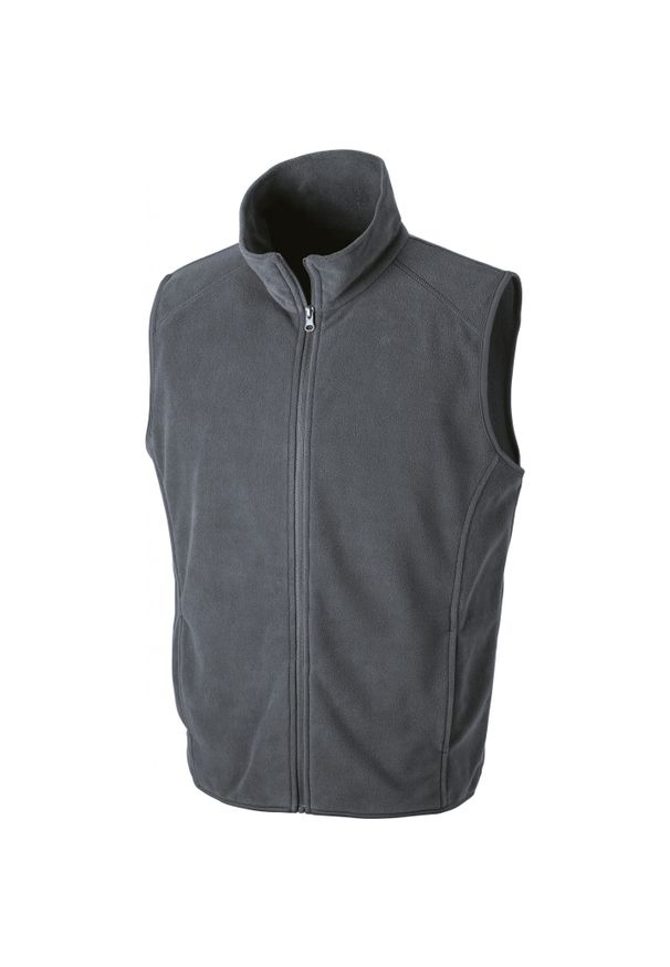 RESULT - Polar bez rękawów Result. Kolor: szary, wielokolorowy, brązowy, zielony. Materiał: polar. Długość rękawa: bez rękawów