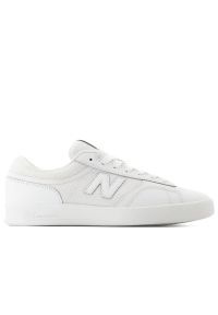 Buty męskie New Balance Numeric NM430WII - białe. Kolor: biały. Materiał: zamsz, materiał, guma. Szerokość cholewki: normalna. Sport: skateboard #1