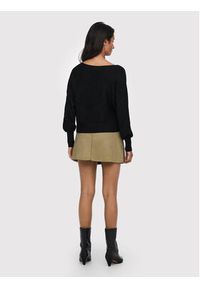 only - ONLY Sweter Adaline 15226298 Czarny Relaxed Fit. Kolor: czarny. Materiał: wiskoza #3