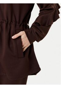 Liu Jo Sport Bluza TF5205 F0778 Brązowy Regular Fit. Kolor: brązowy. Materiał: syntetyk. Styl: sportowy #4
