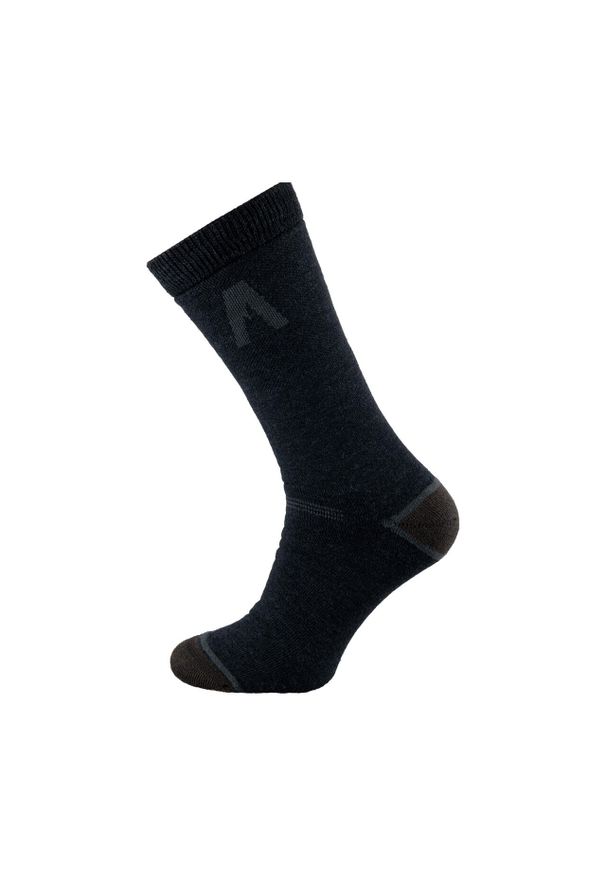 Skarpety trekkingowo narciarskie Alpinus Nuuk Merino. Kolor: czarny. Materiał: wełna. Sport: narciarstwo