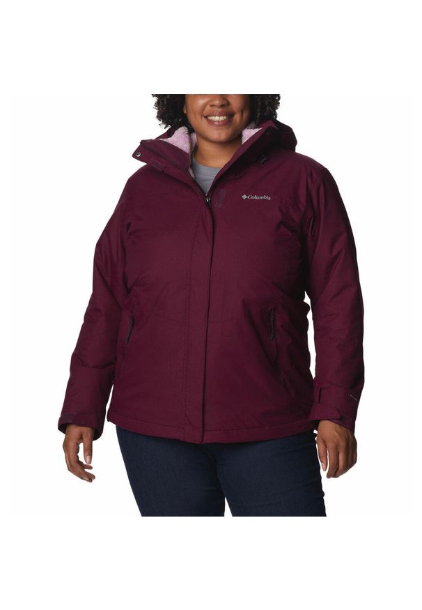 columbia - Kurtka turystyczna 3w1 damska Columbia Bugaboo II Fleece Interchange Jacket. Kolor: czerwony