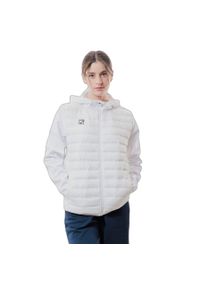 Damska kurtka z kapturem Givova Superior. Typ kołnierza: kaptur. Kolor: wielokolorowy, biały, czarny. Materiał: puch #1