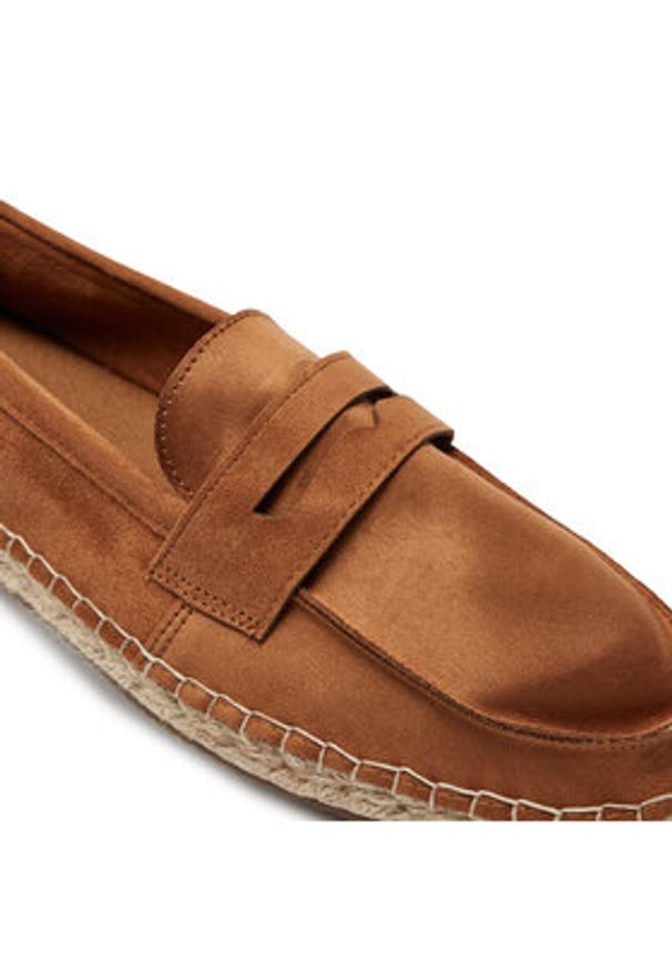 Jack & Jones - Jack&Jones Espadryle Jfwscherlock 12257226 Brązowy. Kolor: brązowy. Materiał: materiał