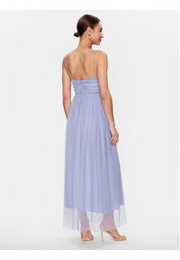 Rinascimento Sukienka wieczorowa CFC0019003002 Fioletowy Regular Fit. Kolor: fioletowy. Materiał: syntetyk. Styl: wizytowy