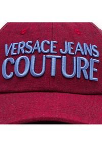 Versace Jeans Couture Czapka z daszkiem 74YAZK28 Czerwony. Kolor: czerwony. Materiał: materiał