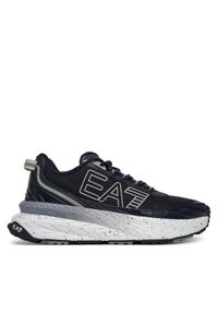 EA7 Emporio Armani Sneakersy X8X177 XK381 U546 Granatowy. Kolor: niebieski. Materiał: materiał