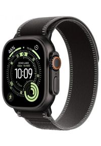APPLE Watch Ultra 3 GPS + Cellular 49mm Black Titanium Case with Black/Charcoal Trail Loop - S/M