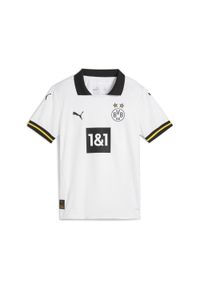 Puma - Młodzieżowa koszulka dodatkowa Borussia Dortmund 24/25 PUMA White. Kolor: biały. Materiał: materiał. Sport: piłka nożna