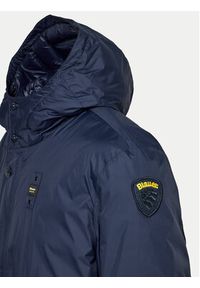 Blauer Parka 24WBLUK11208 Granatowy Regular Fit. Kolor: niebieski. Materiał: syntetyk