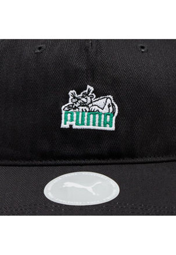 Puma Czapka z daszkiem Skate Relaxed 025131 Czarny. Kolor: czarny. Materiał: bawełna, materiał