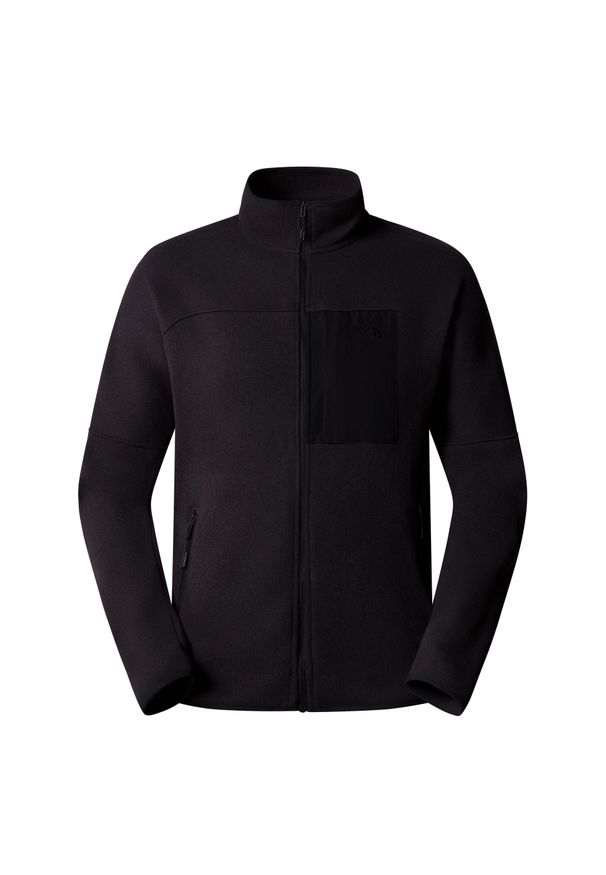 Polar turystyczny męski The North Face Front Range Fleece. Kolor: czarny. Materiał: polar