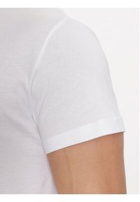 Versace Jeans Couture T-Shirt 75GAHT06 Biały Regular Fit. Kolor: biały. Materiał: bawełna #5