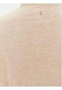 Patrizia Pepe Sukienka dzianinowa 2A2618/K139-B778 Beżowy Regular Fit. Kolor: beżowy. Materiał: syntetyk #4