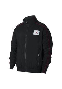 Kurtka uniwersalna męska Nike Jordan Flight Warmup Jacket. Kolor: czarny. Materiał: syntetyk. Sport: bieganie