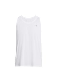 Tank top Under Armour Streaker. Kolor: biały. Sport: bieganie #1
