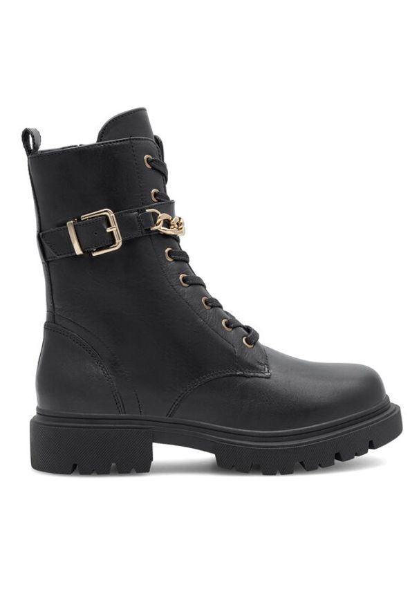 Sergio Bardi Trzewiki EST-A1009-01SB Czarny. Kolor: czarny. Materiał: skóra