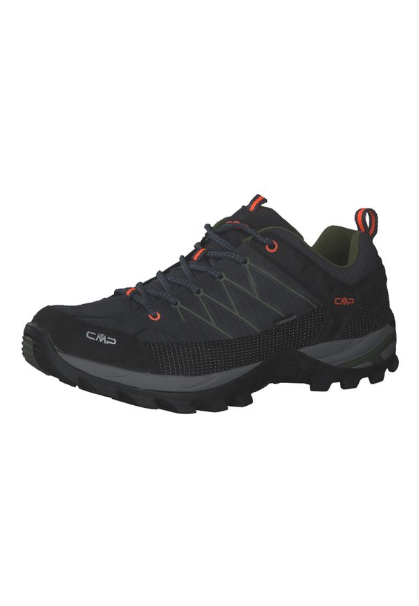 Buty trekkingowe męskie CMP Rigel Low Wp. Kolor: wielokolorowy, szary, pomarańczowy. Sport: turystyka piesza