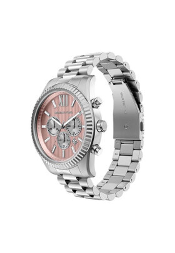 Michael Kors Zegarek Lexington Man Chrono MK9247 Srebrny. Kolor: srebrny