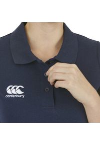 CANTERBURY - Damska koszulka polo Canterbury Waimak. Okazja: na co dzień. Typ kołnierza: polo. Kolor: niebieski. Styl: casual #2