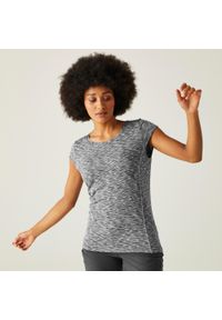 Regatta - Koszulka damska Hyperdimension II. Kolor: szary, niebieski, wielokolorowy. Sport: turystyka piesza #1