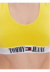 Tommy Jeans Biustonosz top UW0UW04261 Żółty. Kolor: żółty. Materiał: bawełna #5