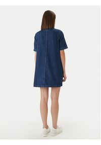 Tommy Jeans Sukienka jeansowa DW0DW22989 Granatowy Regular Fit. Kolor: niebieski. Materiał: bawełna #2