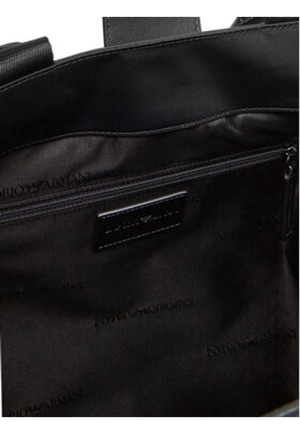 Emporio Armani Torba EM001796 AF13454 UC001 Czarny. Kolor: czarny. Materiał: skóra