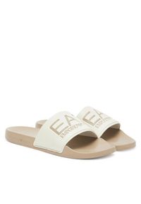 EA7 Emporio Armani Klapki 7X000108 AF15118 M6086 Beżowy. Kolor: beżowy #6