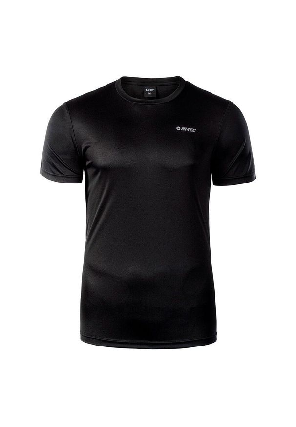 Hi-tec - T-Shirt Męski Trening Sibic. Kolor: czarny. Sport: fitness