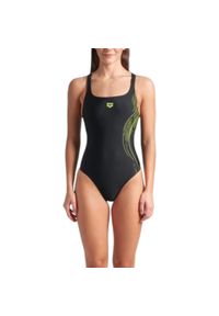 Damski kostium kąpielowy 1-częściowy Arena Scratch Control Pro. Kolor: czarny #1