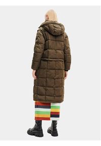 Desigual Płaszcz zimowy 23WWEW39 Zielony Oversize. Kolor: zielony. Materiał: syntetyk. Sezon: zima #3