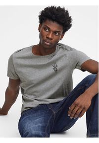 Blend T-Shirt 20716511 Szary Regular Fit. Kolor: szary. Materiał: bawełna
