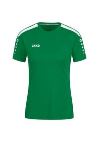 Jersey Jako Power. Kolor: zielony. Materiał: jersey. Sport: piłka nożna