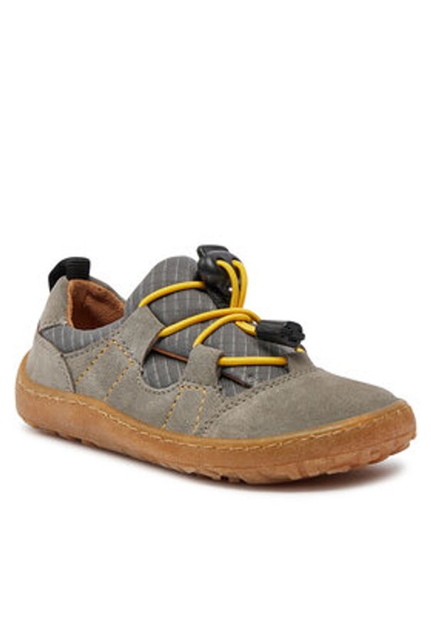 Froddo Sneakersy Barefoot Track G3130243-5 M Szary. Kolor: szary. Materiał: materiał