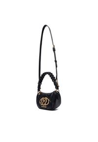 Love Moschino - LOVE MOSCHINO Torebka JC4189PP0NLC0000 Czarny. Kolor: czarny. Materiał: skórzane
